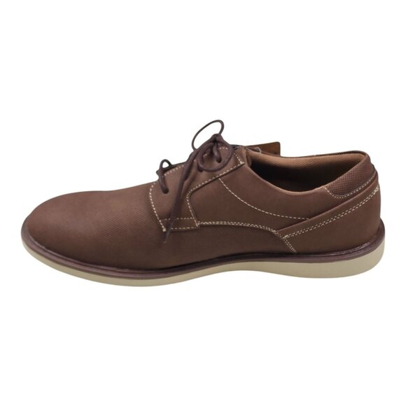 Dockers Mens Comfort Flex Brown Casual Lace-Up Shoes 9M Shock Absorbent Insole - Picture 6 of 12
